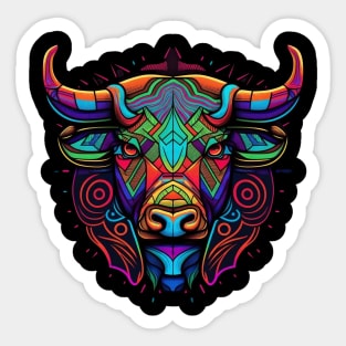 Bull's head Sticker